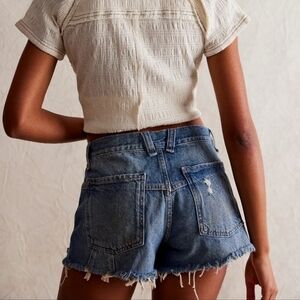Free People Now Or Never Shorts Like New Size 25